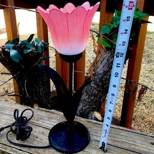 Beautiful Tulip Lamp 16” in tall
